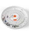 20W LED loftslampe med bevægelsessensor - 5CCT, hvid kant, indbygget sensor