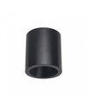 7W LED påbygningsspot, CCT - 3 lyskulør, Ø9cm, sort, UGR19, 45° spredning