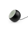 GLOBE Sort Ø20cm pendel - E27 fatning, 2m ledning, Metal