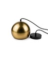 Globe Messing Ø20cm pendel - E27 fatning, 2m ledning, Metal