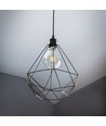 E27 7W LED filament pære - G95, neutral hvid