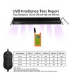 80-100cm terrarie lampe UVA/UVB - 18,4W, til reptiler mm.
