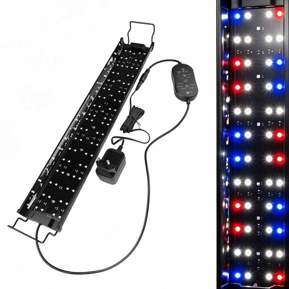 80-100cm terrarie lampe UVA/UVB - 18,4W, til reptiler mm.