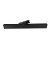 30/28/25W 3-faset LED lysskinne - 60 cm, Sort