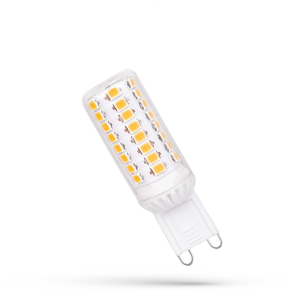 G9 4,5W LED pære - 3000K, 300° spredning, 5 års garanti - Dæmpbar : Ikke dæmpbar, Kulør : Varm