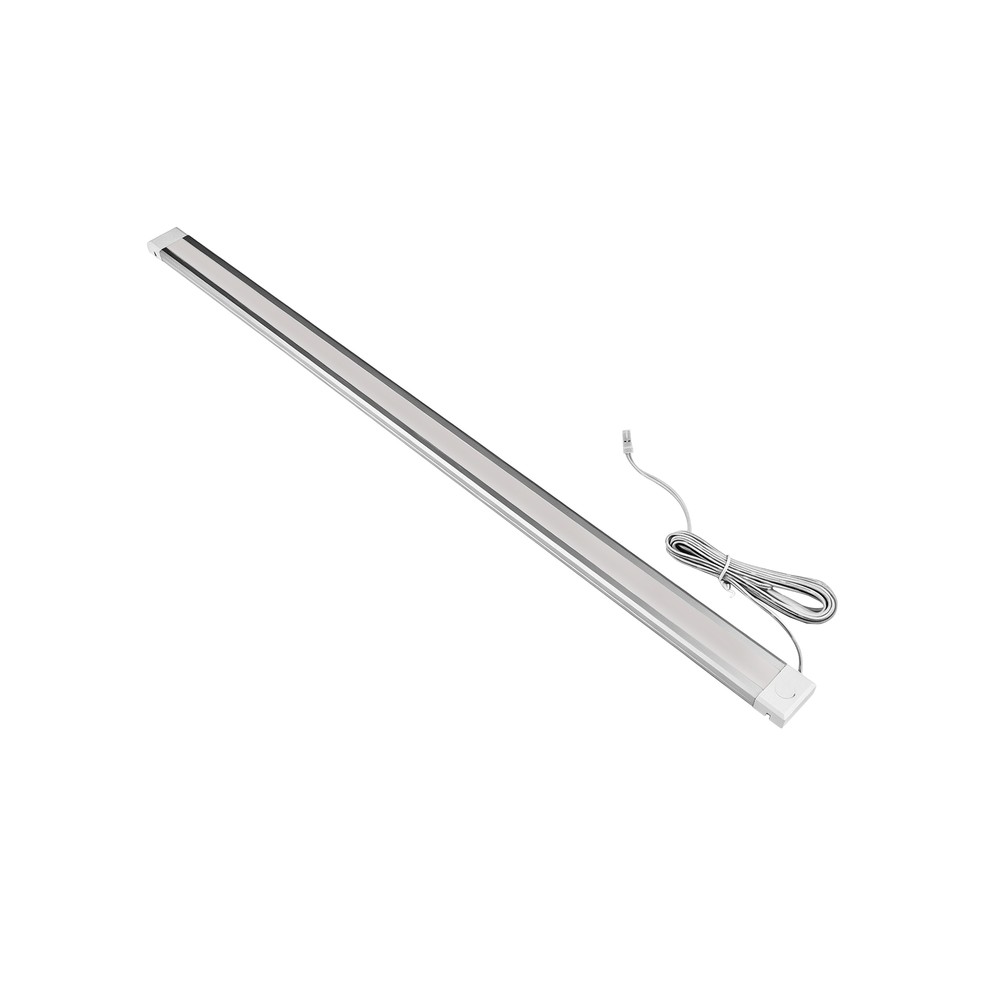 60cm LED touch skabsbelysning - 12V DC, 5W - Dæmpbar : Dæmper indbygget, Kulør : Varm