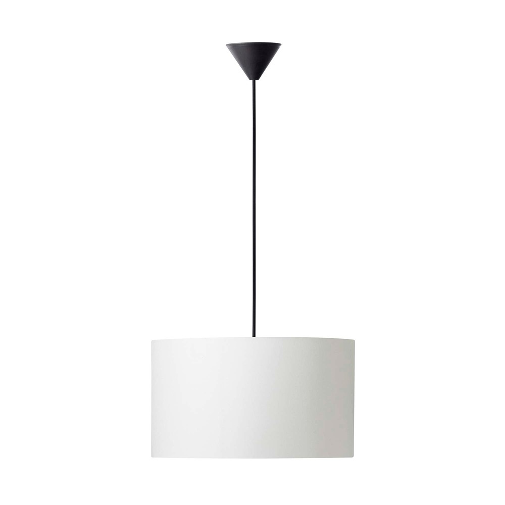 Uptown Castillo Pendel Ø45 cm - Nielsen Light, Hvid m/Sort ledning