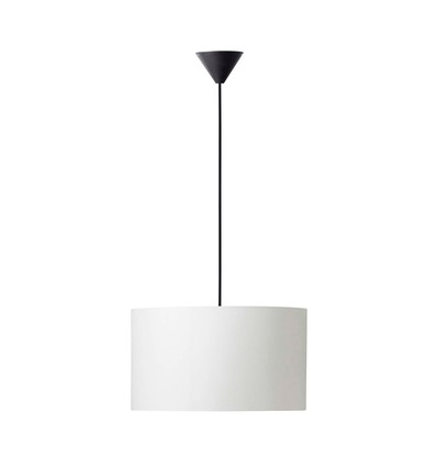 Uptown Castillo Pendel Ø45 cm - Nielsen Light, Hvid m/Sort ledning