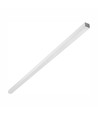 150cm Kontorlampe, 50W, CCT - 3 lyskulører, UGR19, 5 års garanti, hvid