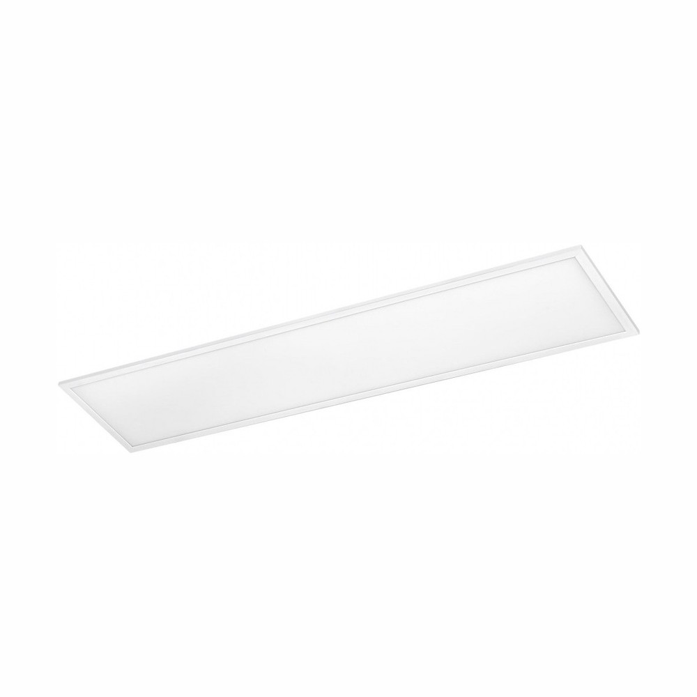30x120 LED panel, 40W - 130lm/W, Philips driver, 5 års garanti, 3000K, hvid kant - Dæmpbar : Ikke dæmpbar, Kulør : Varm