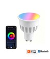 4x GU10 5W Smart Home LED pære - Bluetooth, virker med Google Home, Alexa og smartphones