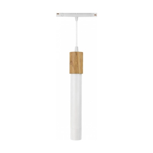 12W System Shift Hangit Wood LED pendel - CCT switch, 25°, hvid, 90cm kabel