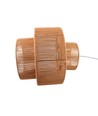 SNOR Brun Ø40cm pendel - E27 fatning, 2m ledning, flettet papirsnor
