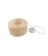 SNOR Beige Ø30cm pendel - E27 fatning, 2m ledning, flettet papirsnor
