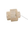 SNOR Beige Ø30cm pendel - E27 fatning, 2m ledning, flettet papirsnor