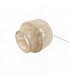 Beige Ø30cm pendel - E27 fatning, 2m ledning, flettet papirsnor
