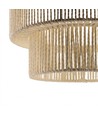 Beige Ø30cm pendel - E27 fatning, 2m ledning, flettet papirsnor