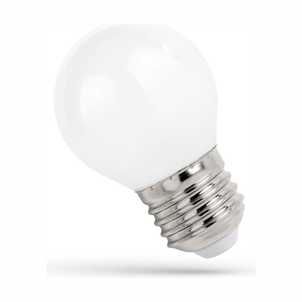 E27 5,5W LED kronepære - G45, 650lm, 4000K, neutral hvid - Dæmpbar : Ikke dæmpbar, Kulør : Neutral