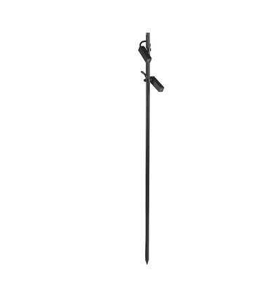 V-Tac 4W dobbelt LED spydspot - Sort aluminium, 4000K, udendørs