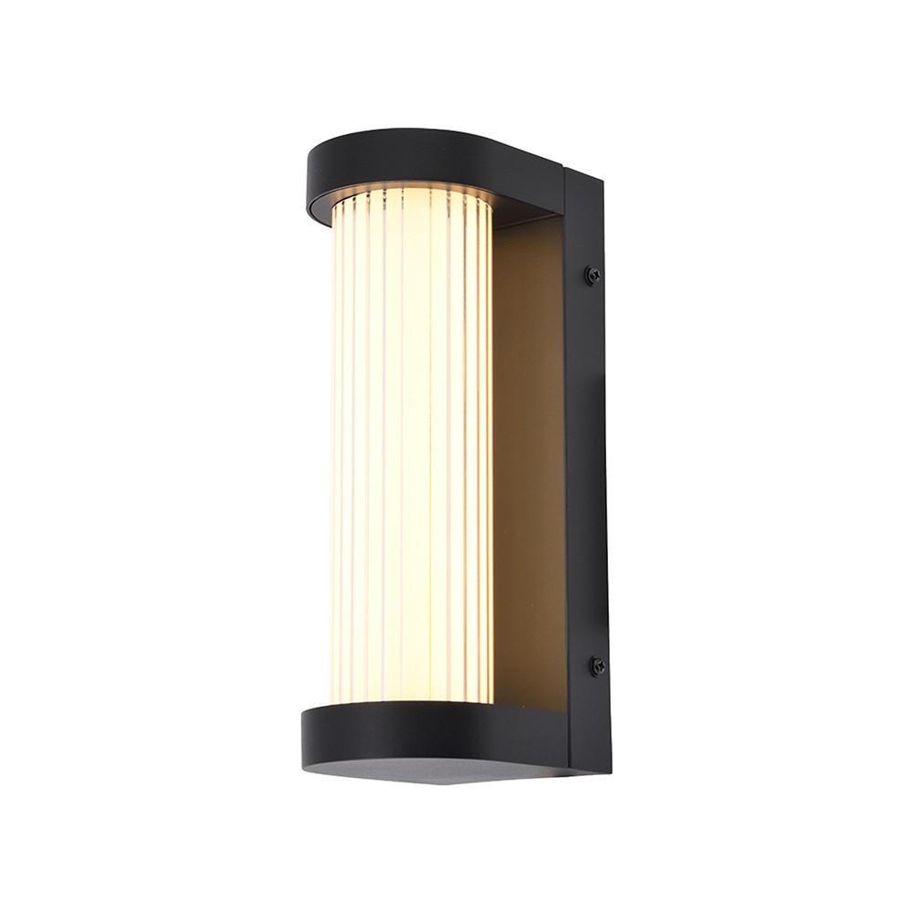 V-Tac 8W LED væglampe - IP44, 3000K, udendørs - Kulør : Varm