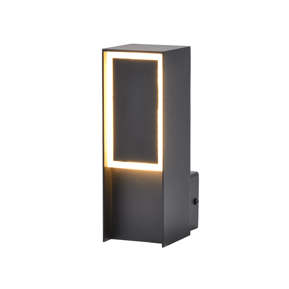 V-Tac 5W LED væglampe - IP54, 3000K, udendørs - Kulør : Varm