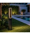 V-Tac 24W LED pullertlampe, 80cm - IP54, 3000K, udendørs