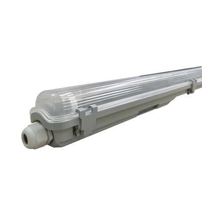 V-Tac 120cm T8 LED armatur - Til 1x 120cm LED rør, IP65 vandtæt