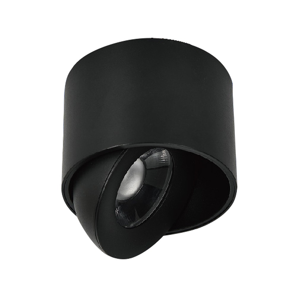 V-Tac 18W LED påbygningsspot - IP44, sort, CCT, Cree chip - Kulør : 3-i-1