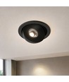 V-Tac 12W CCT LED downlight - IP44, sort, Cree chip