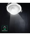 V-Tac 18W COB LED downlight - IP44, CCT, Cree chip, hvid, 6 års garanti