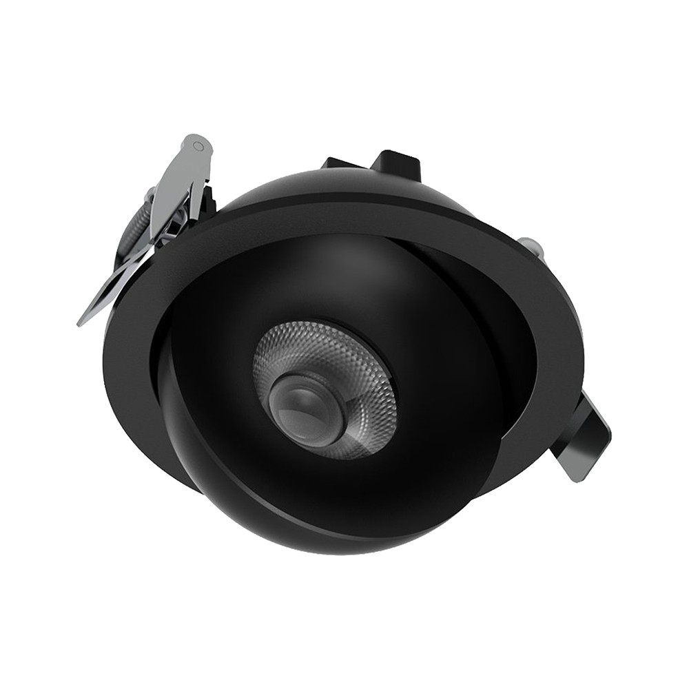 V-Tac 18W LED downlight - IP44, CCT, Cree chip, sort - Kulør : 3-i-1