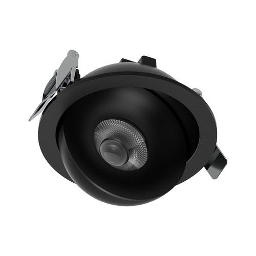 V-Tac 18W LED downlight - IP44, CCT, Cree chip, sort