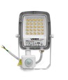 20W LED projektør med sensor - PIR, CCT