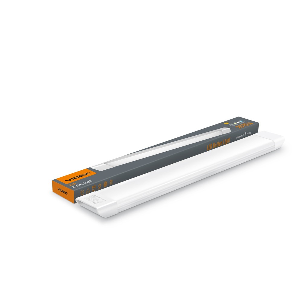 60cm 27W komplet LED armatur - Hvid, 5000K - Kulør : Neutral