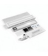 20cm 1,5W LED skabslampe med sensor - Sølv, genopladelig, IP20