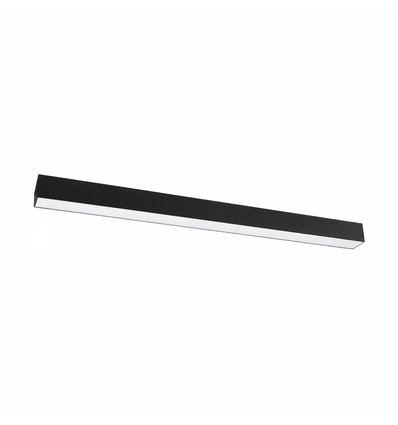 120cm 50W Allday Essential LED loftarmatur - CCT, sort, IP20