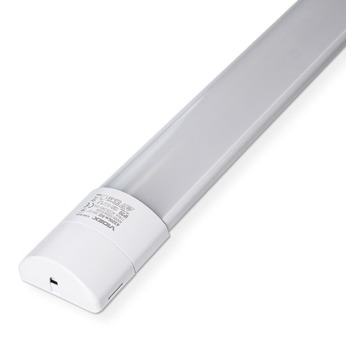 150cm 45W komplet LED armatur - gennemfortrådet, justerbar watt, CCT