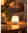 Genopladelig LED lampe RGBW - Magnetisk & USB-C, Inkl. Fjernbetjening & Karabinhage