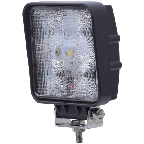 15W LED arbejdslampe - Bil, lastbil, traktor, trailer, udrykningskøretøjer, kold hvid, 12V / 24V