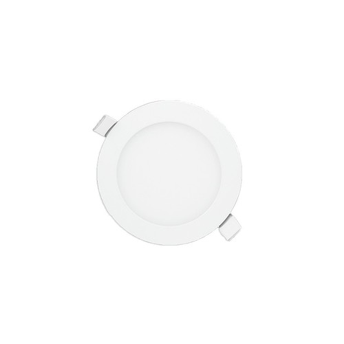 Outlet: LED panel rund 17cm - 12w, hvid kant, Til indbygning