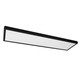 120x30 LED panel - 60W, 4800lm, indbygget i sort ramme
