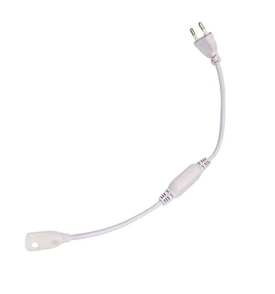 Stik til 230V LED strip (COB) - Inkl. endeprop, 230V