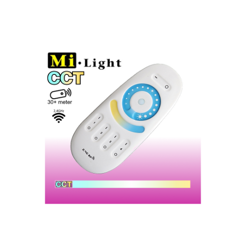 Restsalg: Mi-Light CCT fjernbetjening 2,4GHz 4-zoner