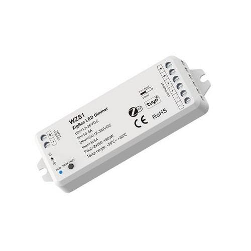 LEDlife Zigbee dæmper til LED-strips- Hue kompatibel, 12V (120W), 24V (240W)