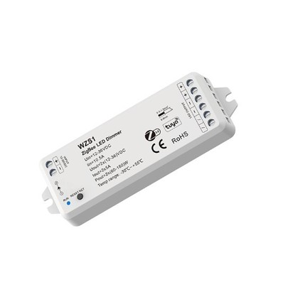 LEDlife Zigbee dæmper til LED-strips- Hue kompatibel, 12V (120W), 24V (240W)