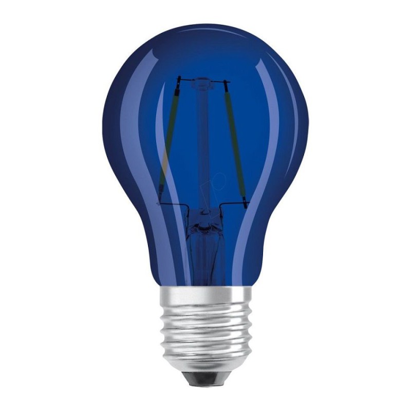 Osram Farvede E27 LED Pære i Blå På 2,5W