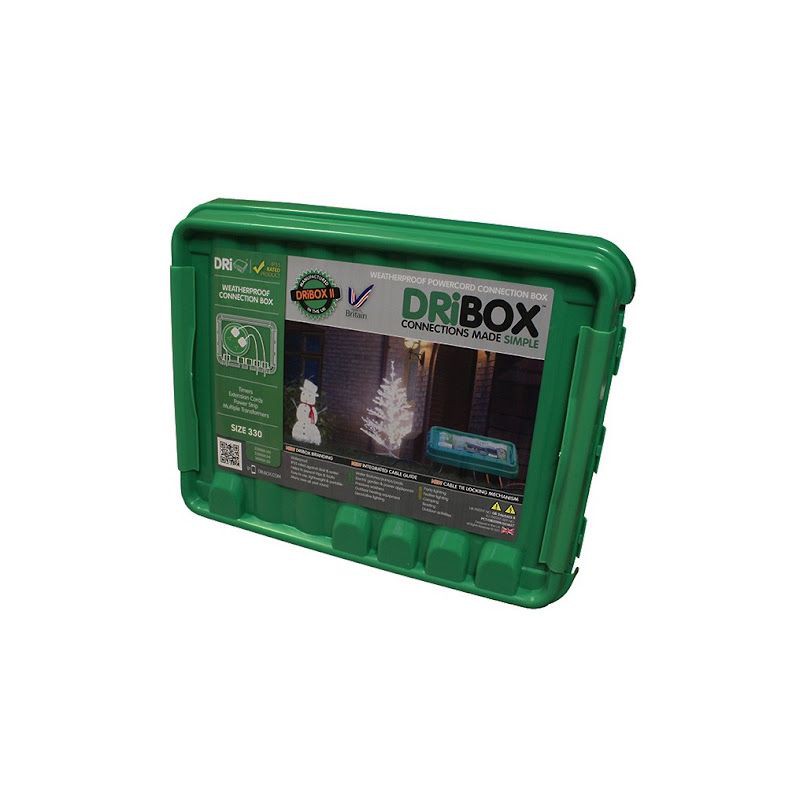 DRiBOX samleboks IP55 - 330x230x140mm - Grøn