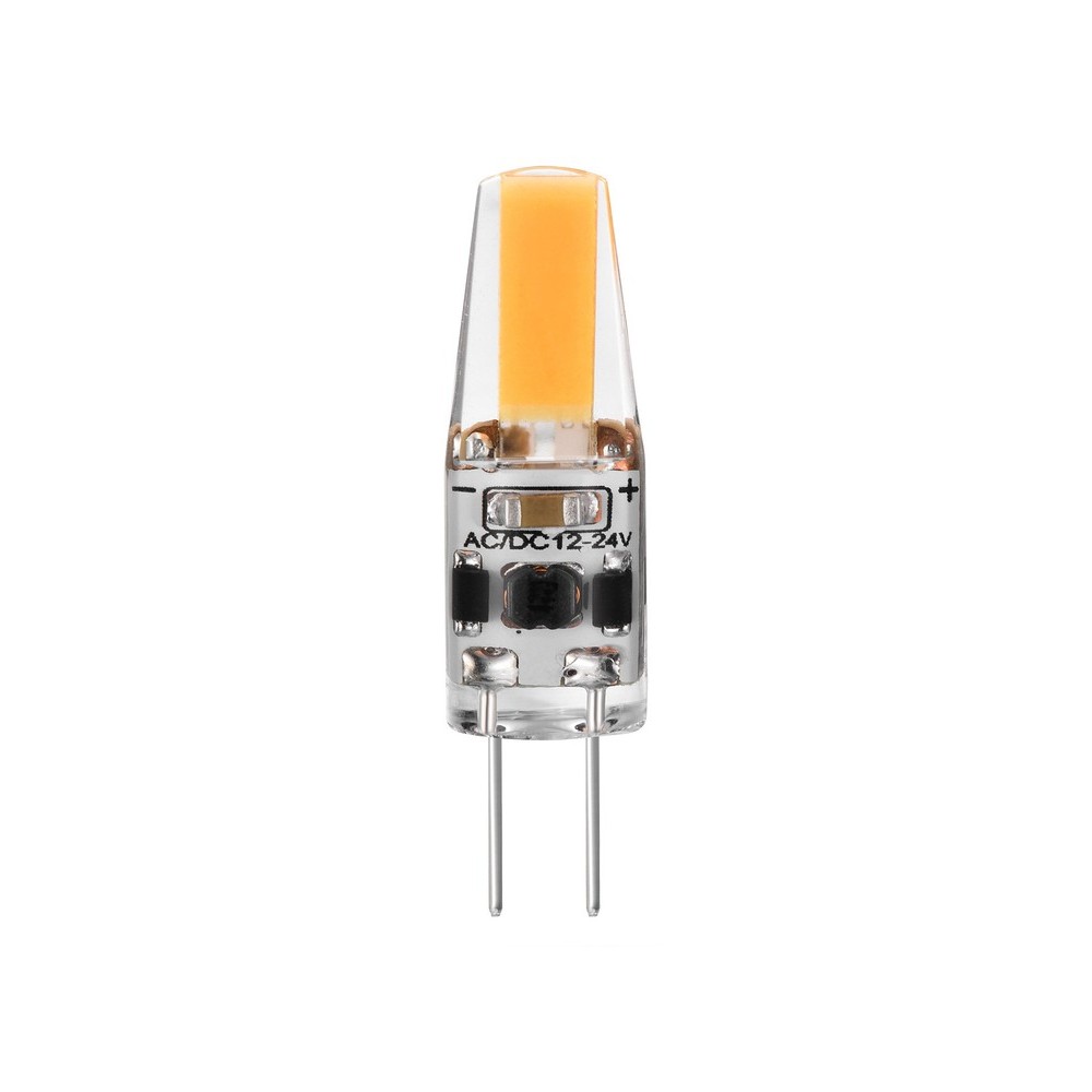 LEDlife SILI1.5 G4 LED pære - 1,5W, 12V/24V AC/DC, G4 - Dæmpbar : Dæmpbar, Kulør : Varm