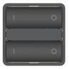 Zigbee Smart IHC Tryk -ST (Kompatibelt Med Philips Hue) - Koksgrå