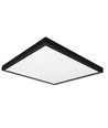 60x60 LED panel, 60W - Højde:38mm, 80lm/W, indbygget i sort ramme
